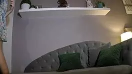 two cute brunettes arrive for photoshoot but end up in pov threesome handjob