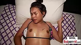 naughty thai massage teen fucked hard by horny client pov