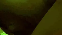 Blonde Alexandra Spreads Petite Ass and Shaved Pussy