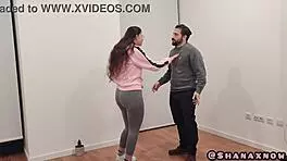 Bratty Karen Preview Swallows Cum With Glasses