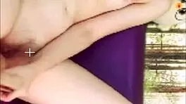 Ecstatic Russian Webcam Girl Fingers Herself Wildly