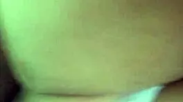 cheating latina wife rims ass with friend gets creampie fill