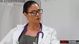 Liz Jordan Boldly FUCKS Big Ass Milf Doctor After Masturbating