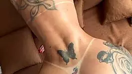 Skinny Brazilian brunette doggystyled hard by producer in casting POV