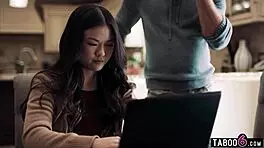 hey lulu chu, hear that milf slimthick vic slamming your roommate's big cock?