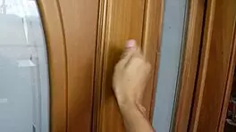 hey neighbor, what you doing naked? boyfriend might see us!