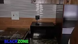 Sexy ebony babe's sweet juicy pussy close-up