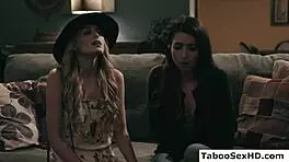 horny milf seduces sexy teen into wet pussy licking?