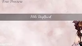 she gulps two juicy cumshots straight down throat and mouth in rough deepthroat action