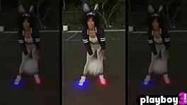 Misty Stone Sexy Ebony Milf Pornstar Caresses Petite Tits And Perfect Ass In Lingerie