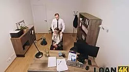 i seduced stanley johnson's young customer and fucked her office hard