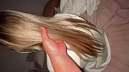 Petite wet thong pussy closeup macro deflowering tutorial tight virgin babe