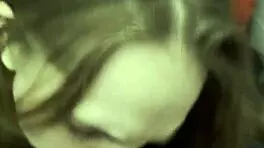 she meets guy at club and slurps his cock till sloppy facial