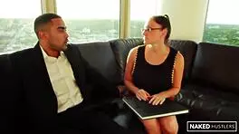 Melanie Hicks savors massive black cock stretching her tight spots