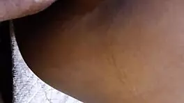 skinny babe split open doggy style creampie squirting