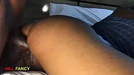 perfect ass teen ebony gets stretched by monster cock in wild anal pounding session