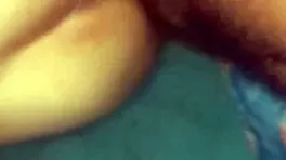 latina milf's tight ass stretched solo for black lover's cumshot