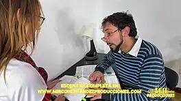 class crush turns into steamy hookup surprise