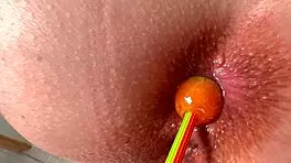 stylish cutie spreads asshole wide as boyfriend spits inside playfully