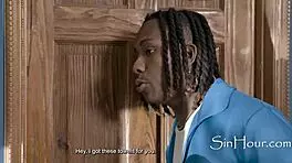 WHAT HAPPENS WHEN CUTE ASIAN CHEER CAPTAIN MEETS BLACK MANAGER IN SHOWER?