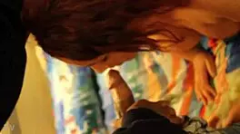 black ghetto slut gives nasty blowjob for cash