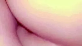 College slut's pink pussy and anal plug fucked post-party