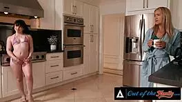 bratty pixie smalls gets creampie after intense pov fuck