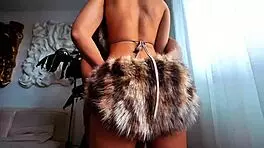 Girlfriend's friend stretches tight pussy on thick bbc