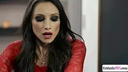 brunette lesbian dives deep into big tits blonde friend's shaved pussy for explosive orgasms