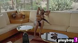 Can you resist Nyla's perfect ebony posing?