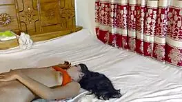 horny indian bbw begs for deepthroat doggy from big cock