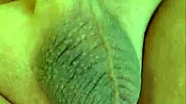 Petite girl strokes massive cock in quick amateur solo handjob session