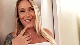 Blonde teen threesome licked fucked lesbian milf moms toys