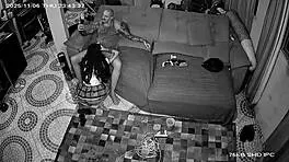 security camera catches live couple fucking outdoors