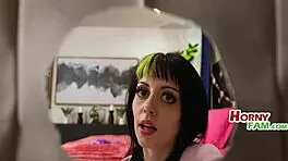 Stepbro fingers petite asian teen calms her horny pussy