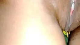 i made petite african babe cum hard with sperm in wet pussy