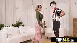 busty aussie milf steals young studs attention away