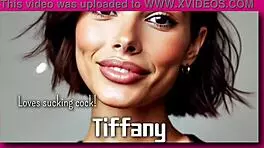i crave tiffany the ai model sucking my throbbing cock endlessly