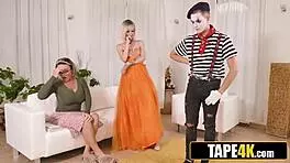 busty aussie milf steals young studs attention away