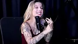 blonde joana strips for sensual massage after regretful all-night date