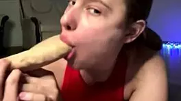 Sloppy blowjob leads to wild squirting