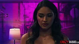 big ass latina teen blanco's elevator ride turns pounding wild