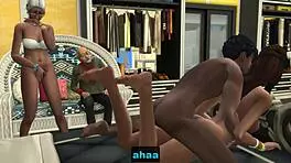 Bound Desi Pair Fucks Passionately for Cash