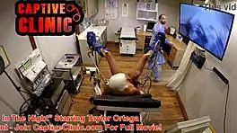 Naked latina patient gyno exam backstage blooper bondage clinic