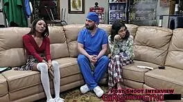 tampa uni girl spreads shaved ass for toys backstage 😏🔥