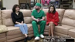 Brooklyn Rossi Sucks Fucks and Swallows Huge Cum Load