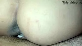 damn he came inside me my pussy overflows with hot semen 😩💦