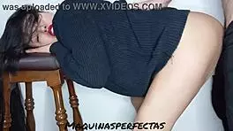 pov horny latina penetrated squirting cum on ass explosion