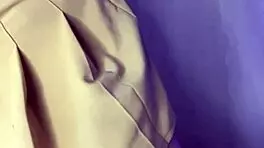 Big natural tits bounce on curvy amateur during horny masturbation orgasm