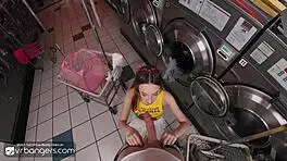 vr teen redhead deepthroats huge cock stealing panties 🔥